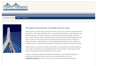 Desktop Screenshot of capitolcrossing.com